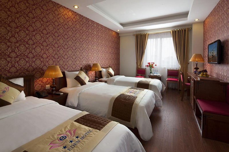 Deluxe Triple room - First Eden Hotel - Công Ty TNHH Chuỗi Khách Sạn Hạng Nhất Eden